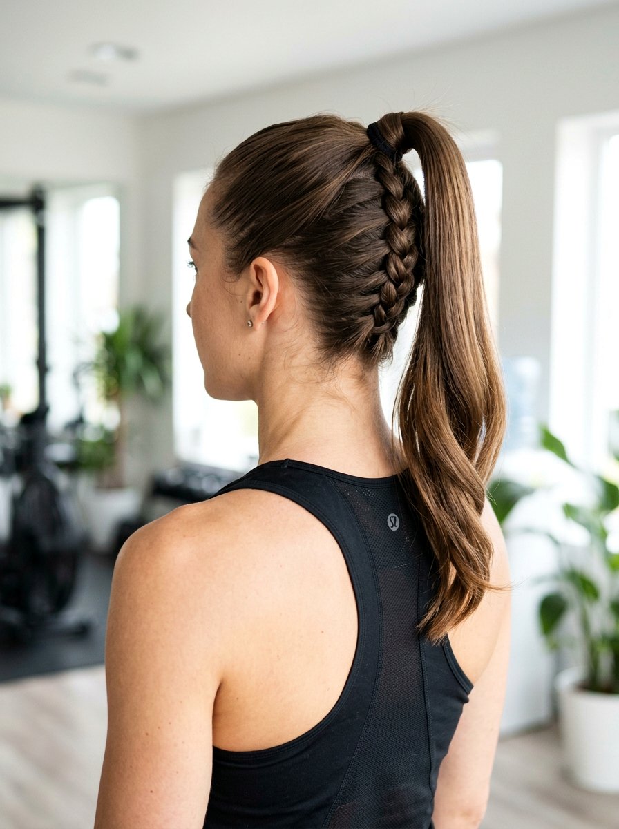 Dutch Braid High Ponytail - 20 dutch braid ponytail hairstyle - 20 dutch braid ponytail hairstyle