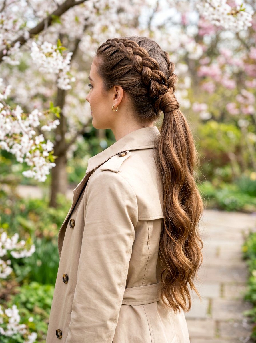 Dutch Braid Ponytail For Long Hair - 20 dutch braid ponytail hairstyle - 20 dutch braid ponytail hairstyle