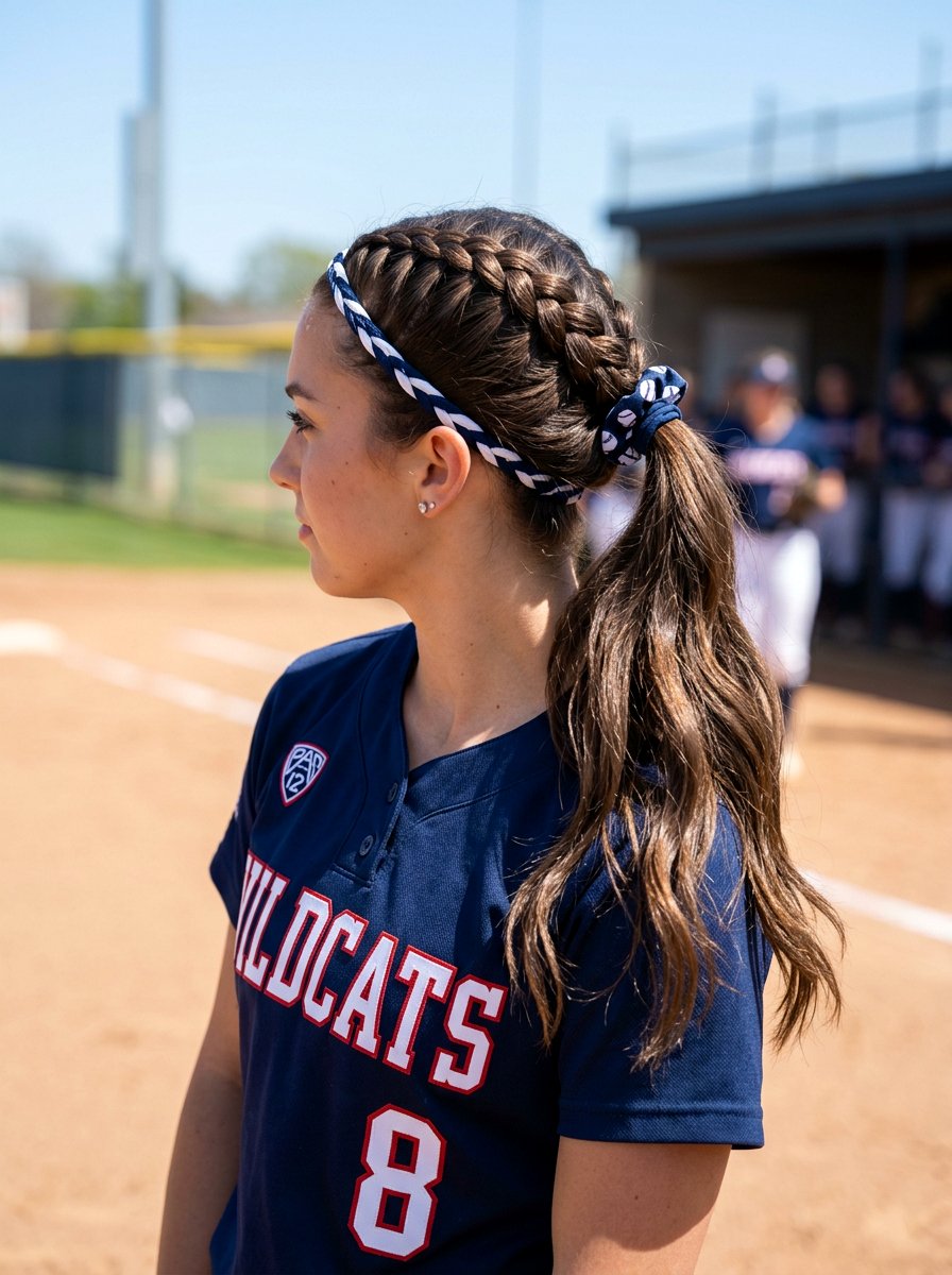 Dutch Braid Softball Ponytail - 20 softball braid ponytail - 20 softball braid ponytail
