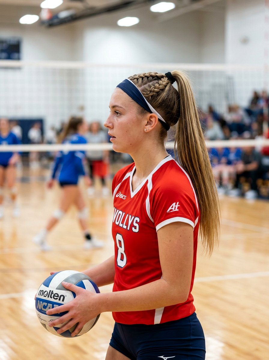 Dutch Braid Volleyball Ponytail - 20 volleyball braid ponytail hairstyle - 20 volleyball braid ponytail hairstyle