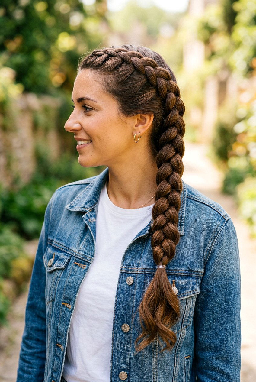 Dutch Braid for Long Hair - 20 airplane braid hairstyle for long hair - 20 airplane braid hairstyle for long hair