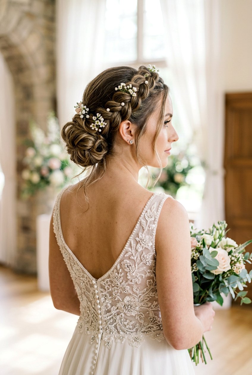 Dutch Braided Crown Wedding Hair - 20 braided crown for brides - 20 braided crown for brides