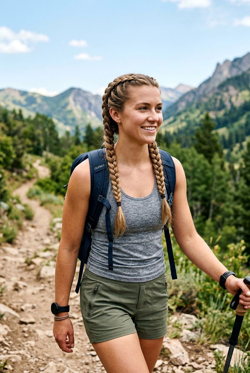 Dutch Braided Pigtails - 20 braided hairstyle for vacation photos - 20 braided hairstyle for vacation photos