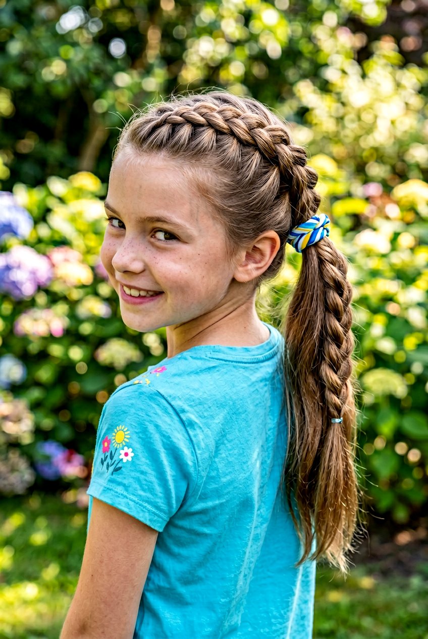Dutch Braided Ponytail - 20 back to school braided ponytail - 20 back to school braided ponytail