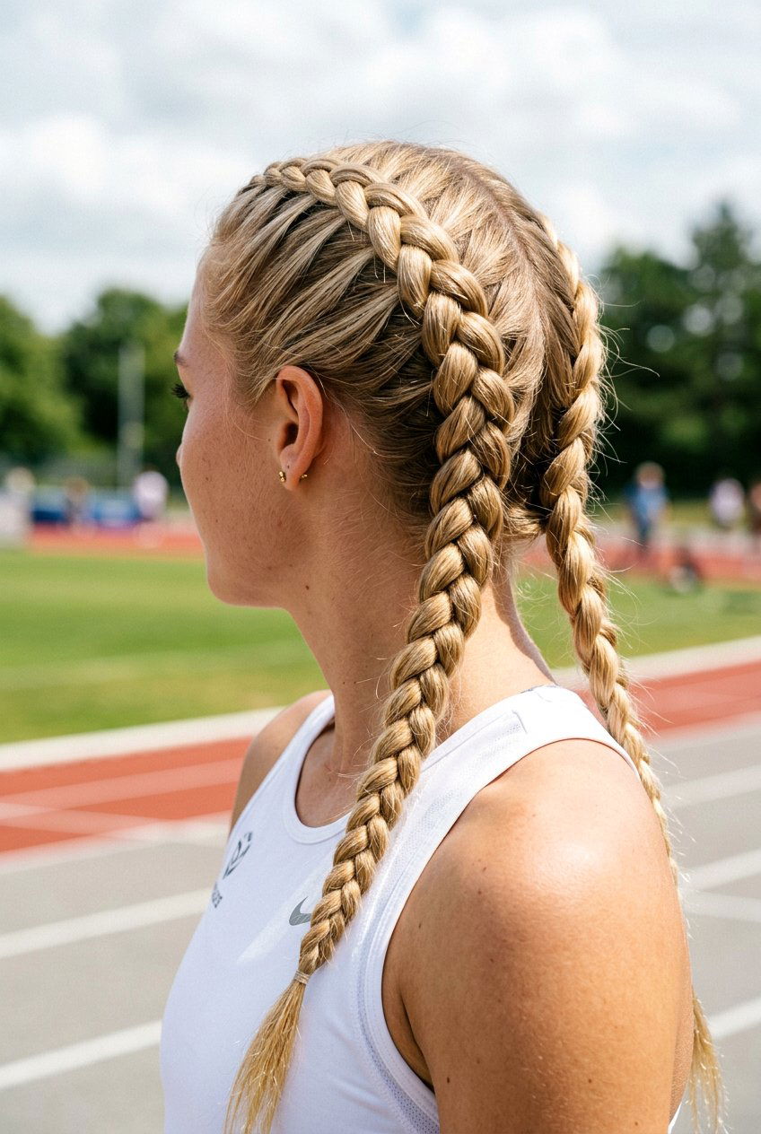 Dutch Braids - 20 simple overnight hairstyle for school - 20 simple overnight hairstyle for school