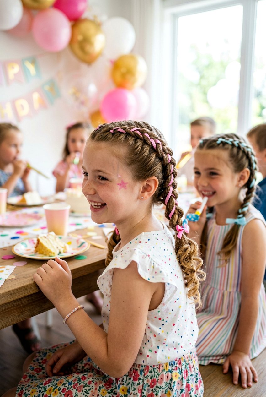 Dutch Braids For Birthday Party - 20 birthday hairstyles for girls - 20 birthday hairstyles for girls