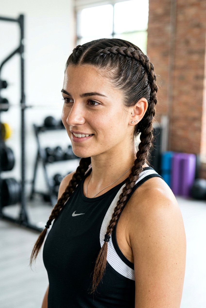 Dutch Braids On Oily Hair - 20 greasy hair day hairstyles - 20 greasy hair day hairstyles