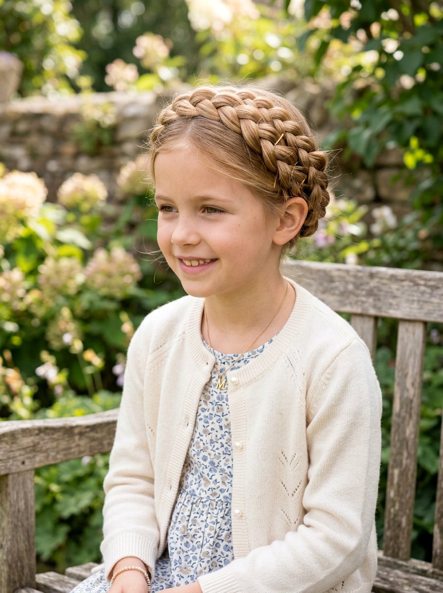 Dutch Crown Braid - 20 viral school hairstyle ideas - 20 viral school hairstyle ideas