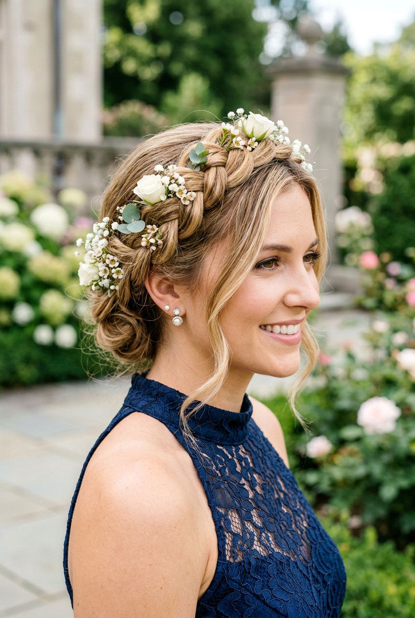 Dutch Flower Crown Braid - 20 flower crown braid hairstyle - 20 flower crown braid hairstyle