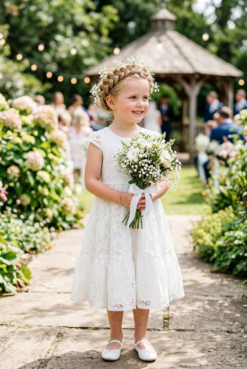 Dutch braid crown flower girl - 20 flower girl braided crown - 20 flower girl braided crown