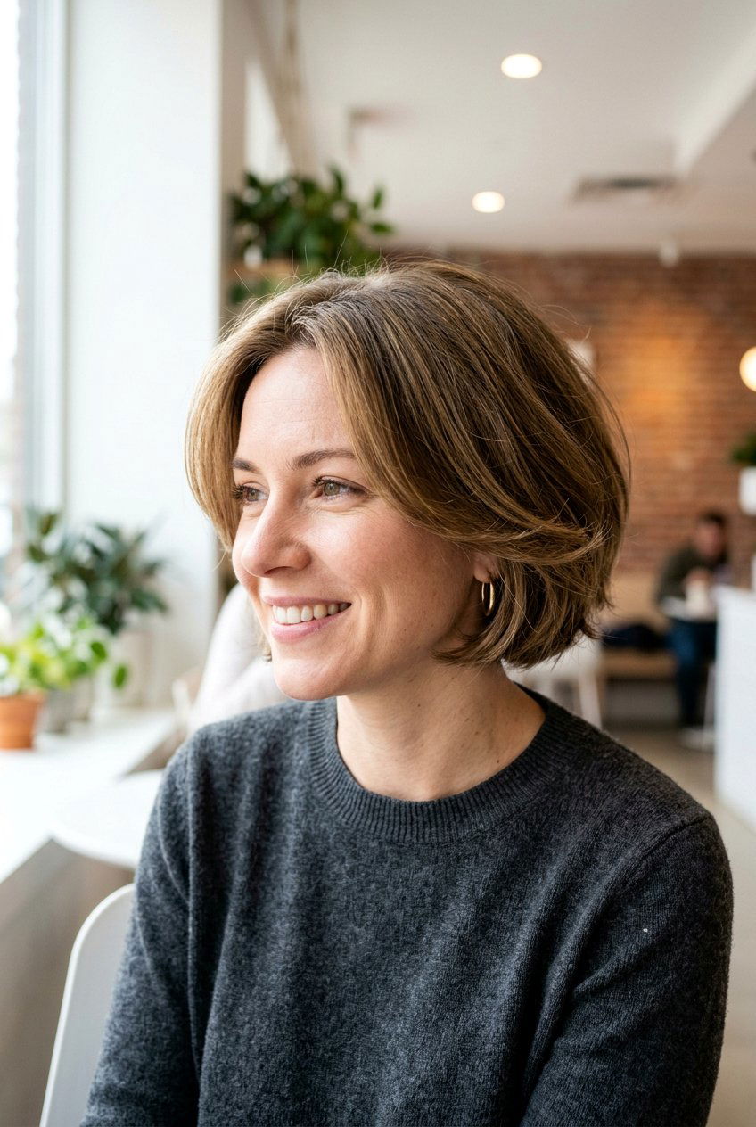 Ear Length Bob For Thick Hair - 20 ear length bob haircut - 20 ear length bob haircut