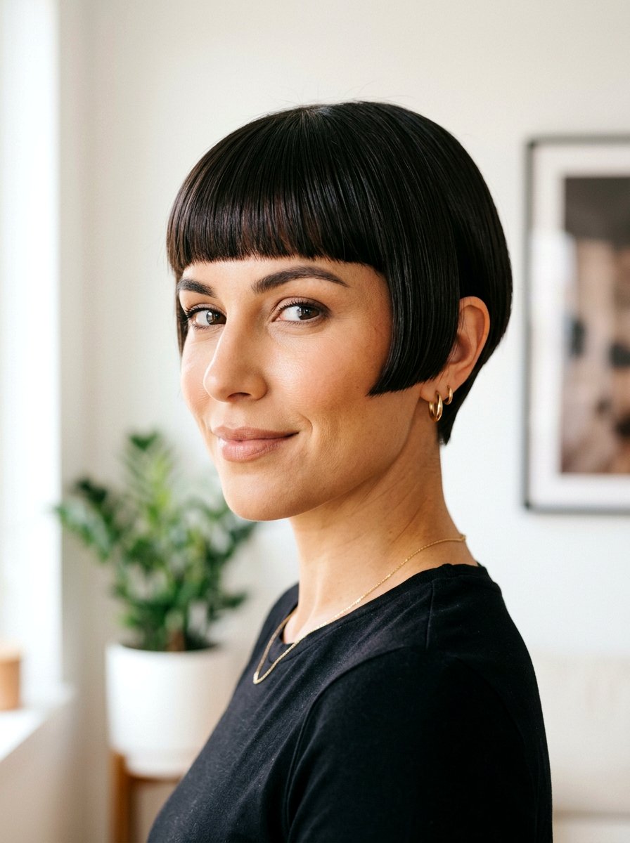 Ear Length Sleek Pixie - 20 sleek pixie for older women - 20 sleek pixie for older women