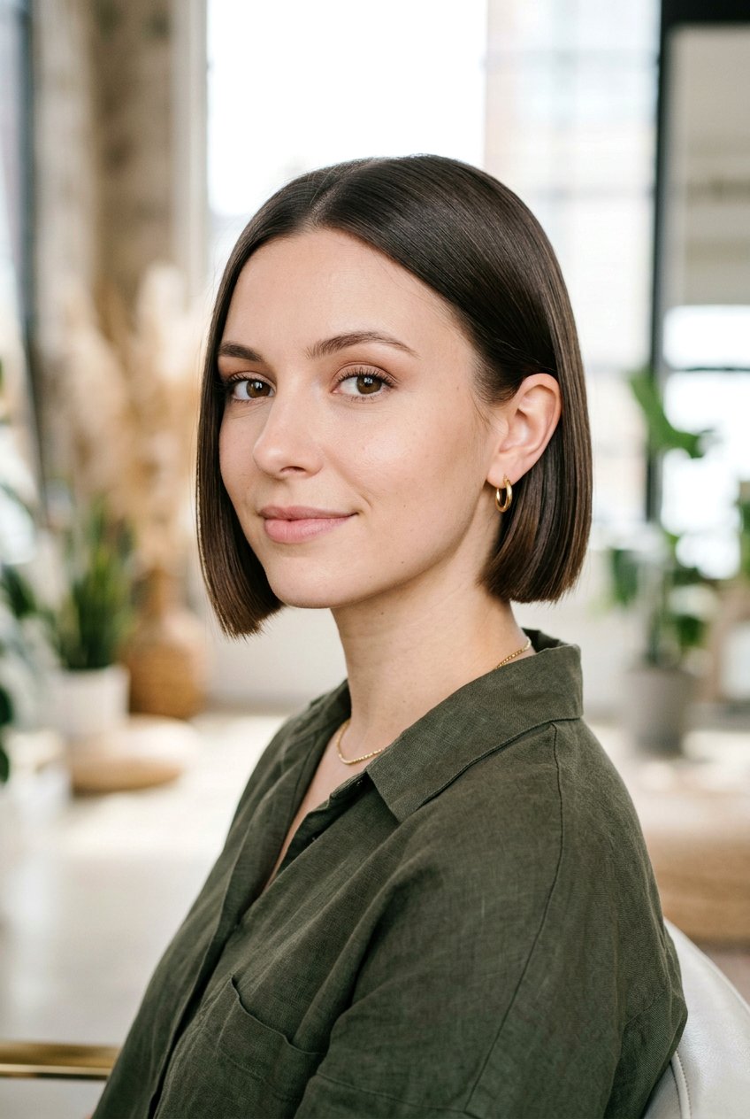 Ear length bob - 20 short bob haircuts for fine hair - 20 short bob haircuts for fine hair