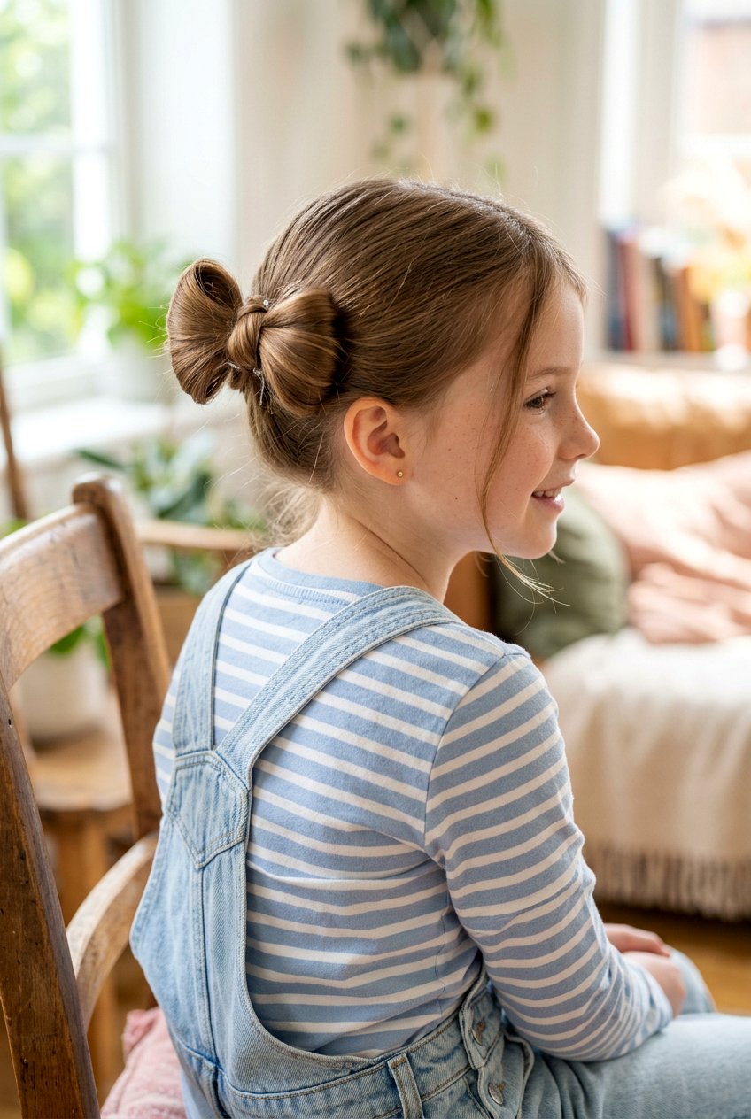 Easy Bow Bun Hairstyle For Girls - 20 bow bun hairstyle for girls - 20 bow bun hairstyle for girls