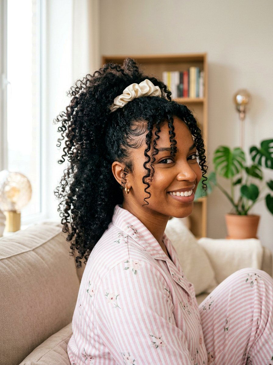 Easy Pineapple Updo Natural Hair - 20 quick hairstyle for natural black hair - 20 quick hairstyle for natural black hair