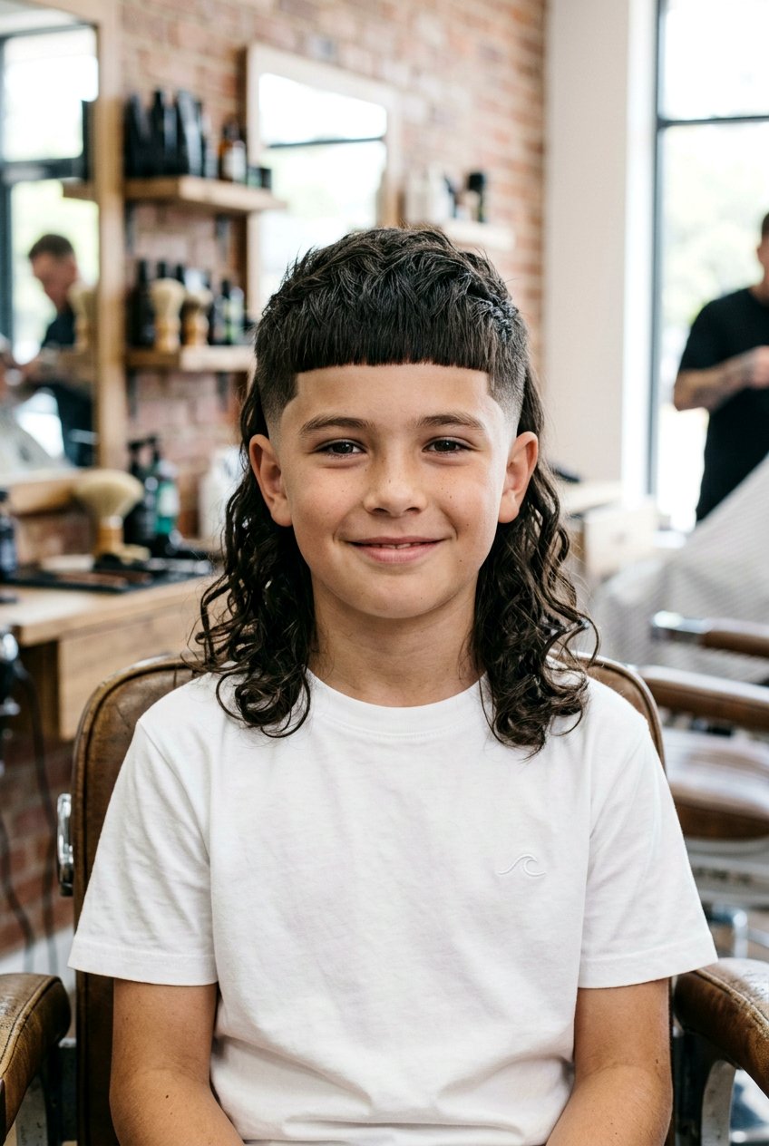 Edgar Burst Fade Mullet - 20 burst fade mullet for boys - 20 burst fade mullet for boys