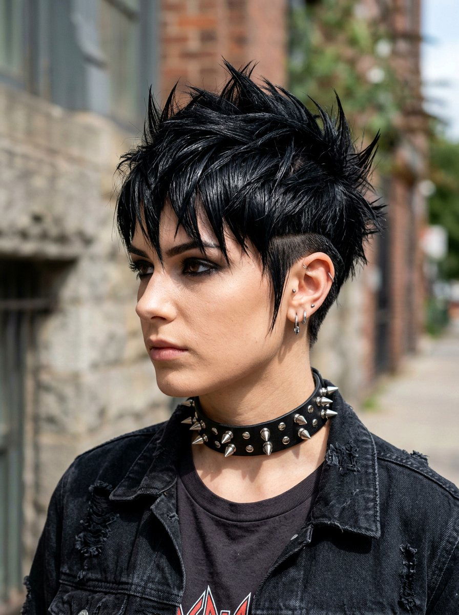 Edgy Glossy Black Pixie Haircut - 20 glossy black pixie haircut - 20 glossy black pixie haircut