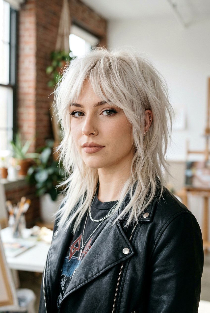 Edgy Medium Wolf Cut - 20 medium wolf cut - 20 medium wolf cut