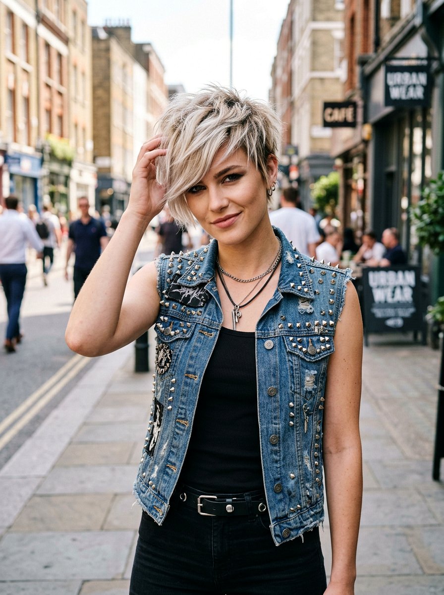 Edgy Pixie - 20 short haircut ideas for women - 20 short haircut ideas for women