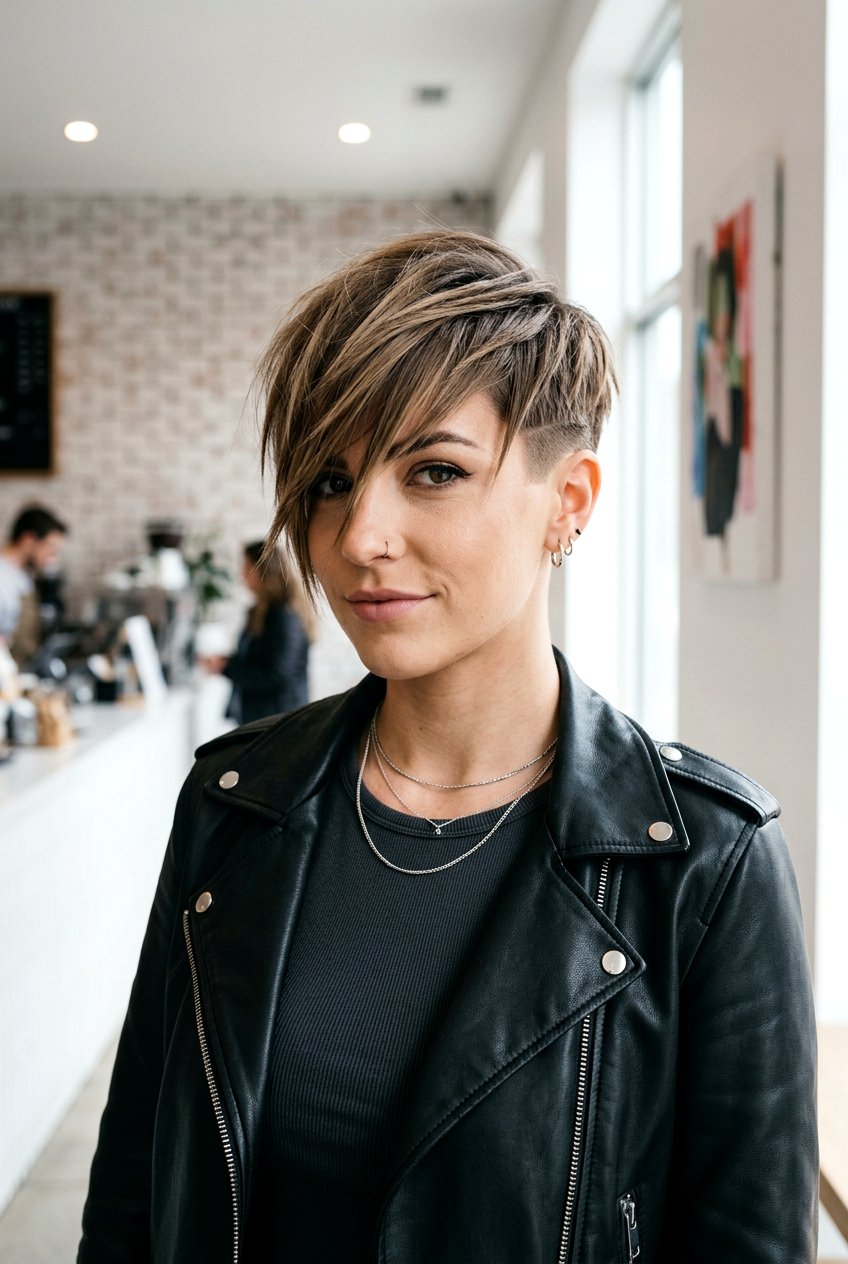 20 Bold Pixie Cut With Long Fringe Ideas for a New Look