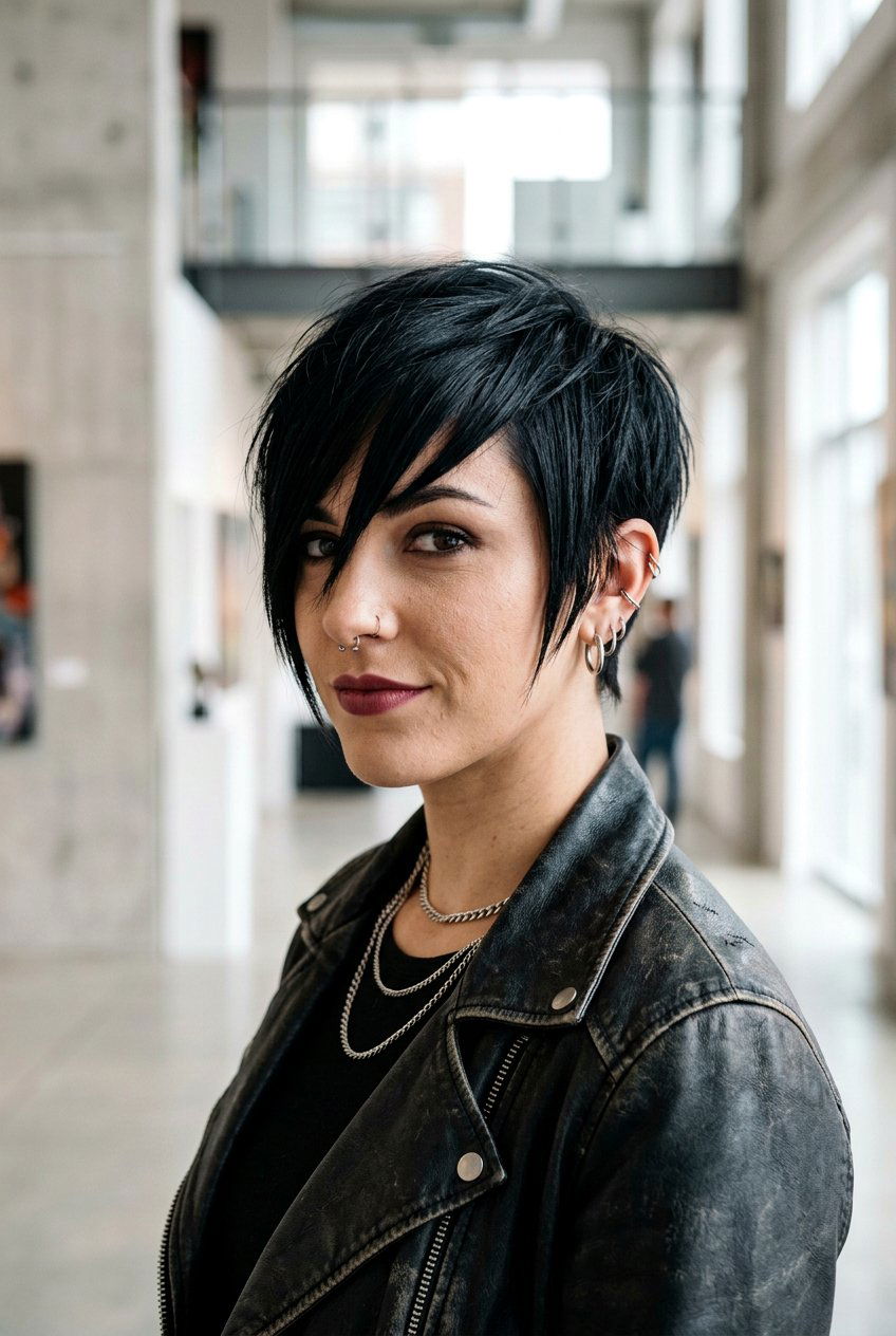 Edgy Pixie With Long Bangs - 20 pixie with long bangs - 20 pixie with long bangs