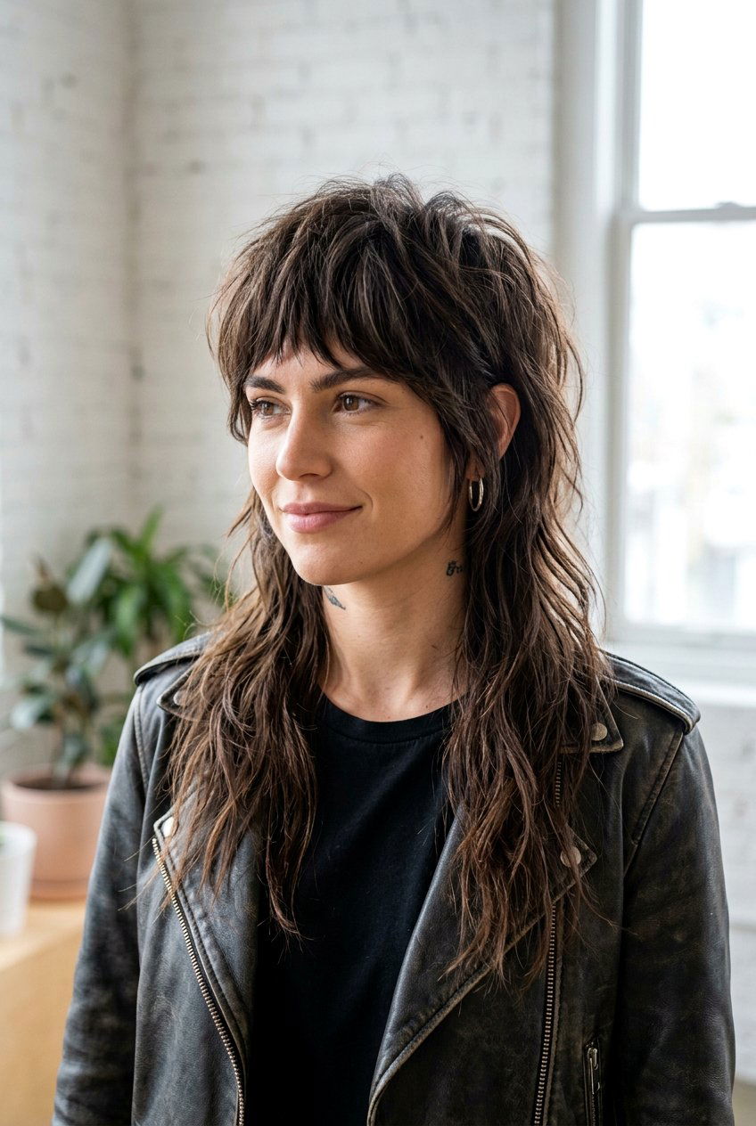 Edgy mullet shag - 20 short layered haircuts - 20 short layered haircuts