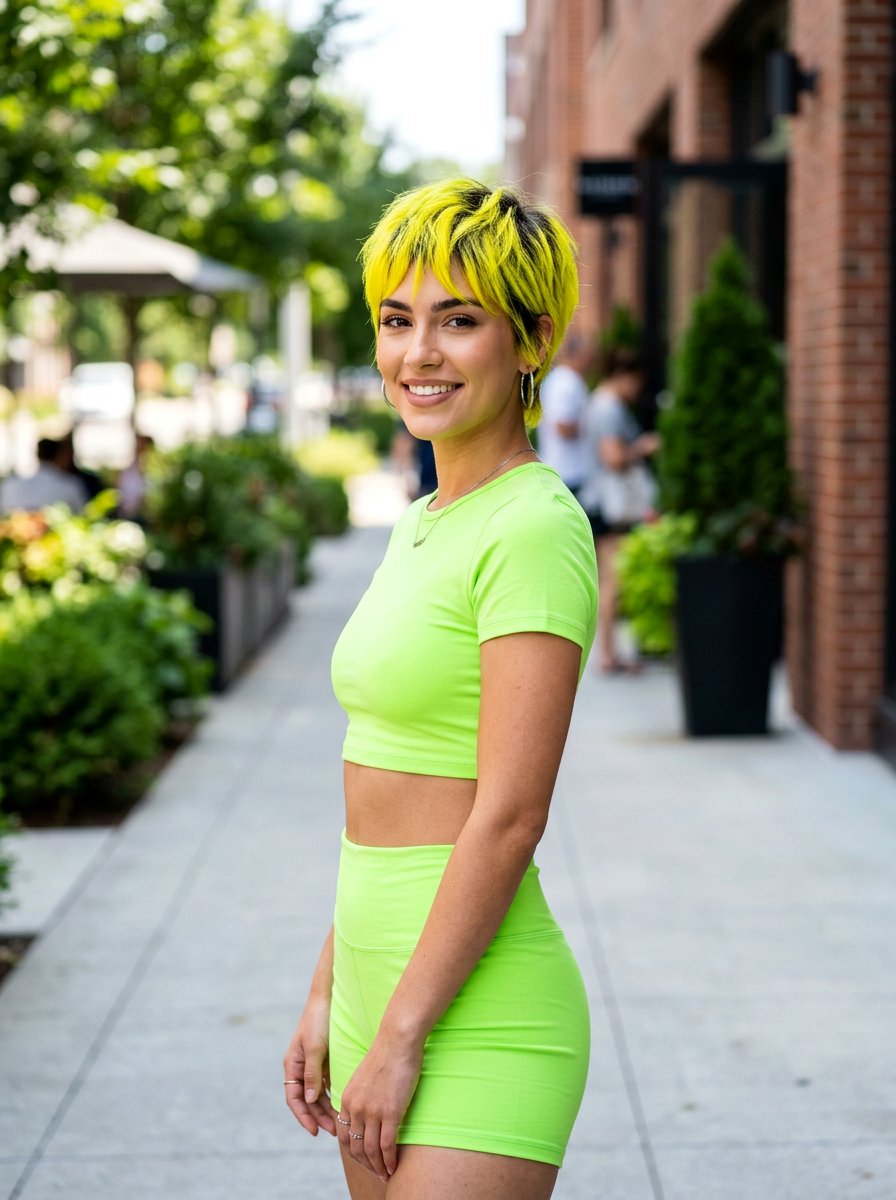 Electric Yellow Hair Color - 20 rave hair color ideas - 20 rave hair color ideas