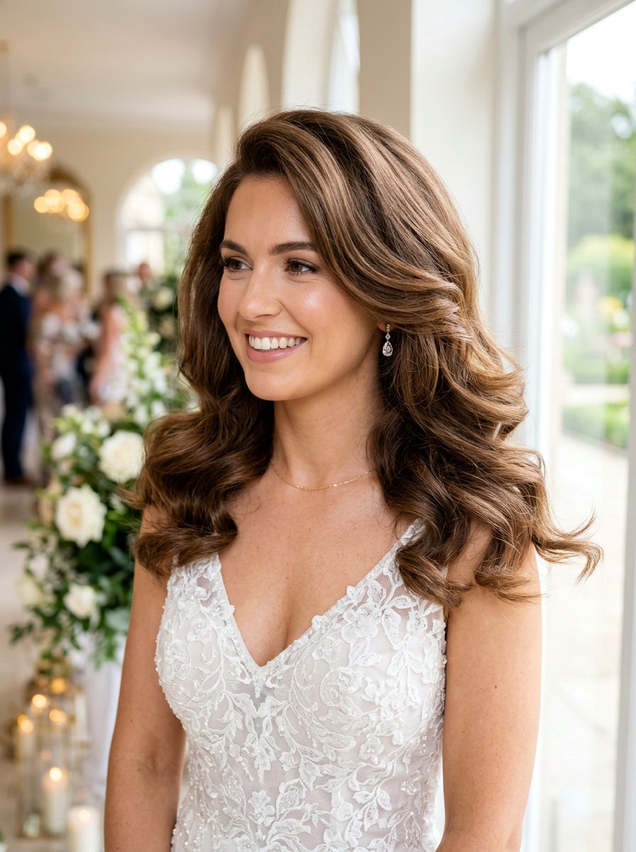 Elegant Bridal Blowout Medium Hair - 20 elegant bridal hairstyle for medium hair - 20 elegant bridal hairstyle for medium hair