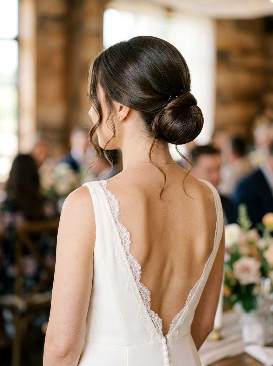 Elegant Low Chignon - 20 glamorous prom hairstyle ideas - 20 glamorous prom hairstyle ideas