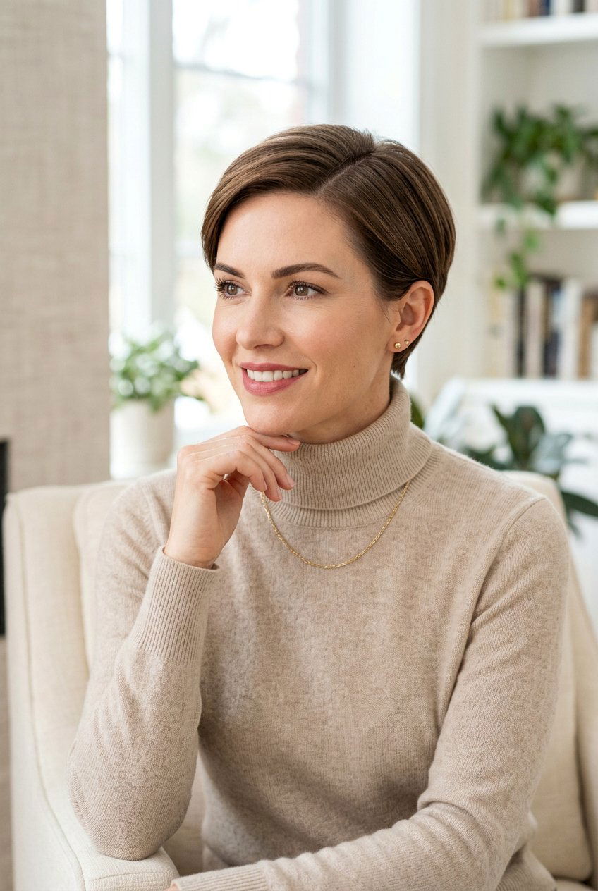 Elegant Soft Pixie Haircut - 20 modern pixie haircut with softness - 20 modern pixie haircut with softness