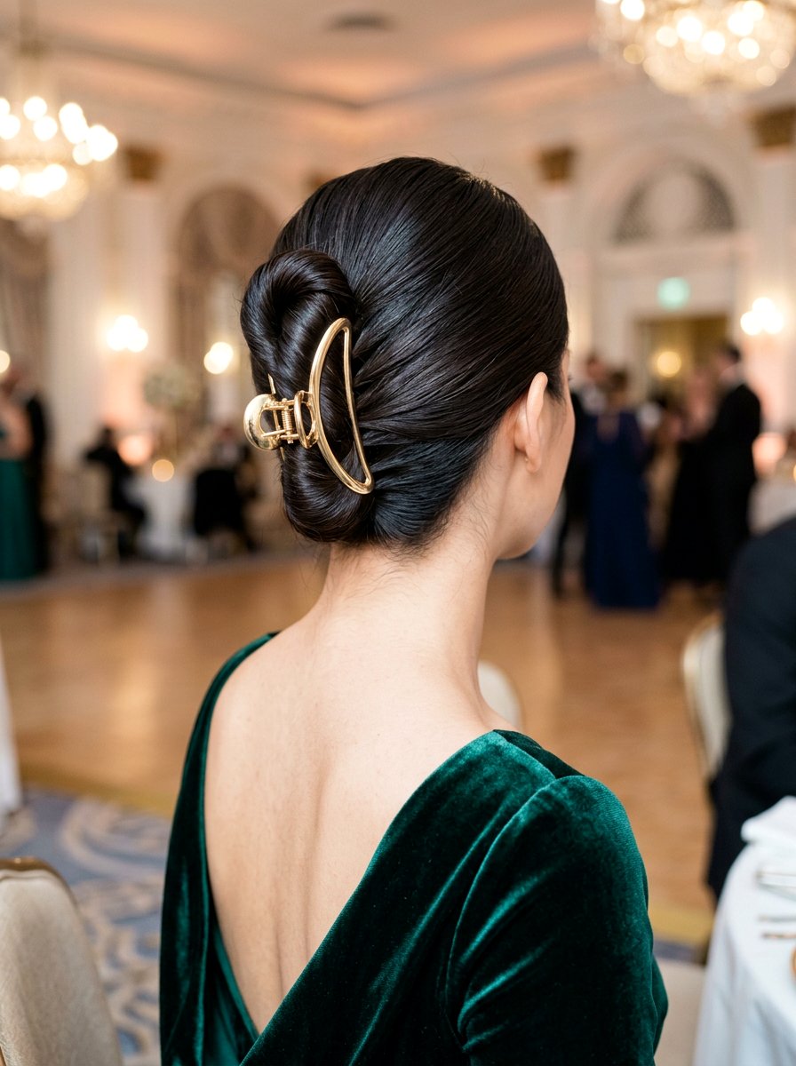 Elegant Tight Claw Clip Twist - 20 claw clip twist for shoulder length hair - 20 claw clip twist for shoulder length hair