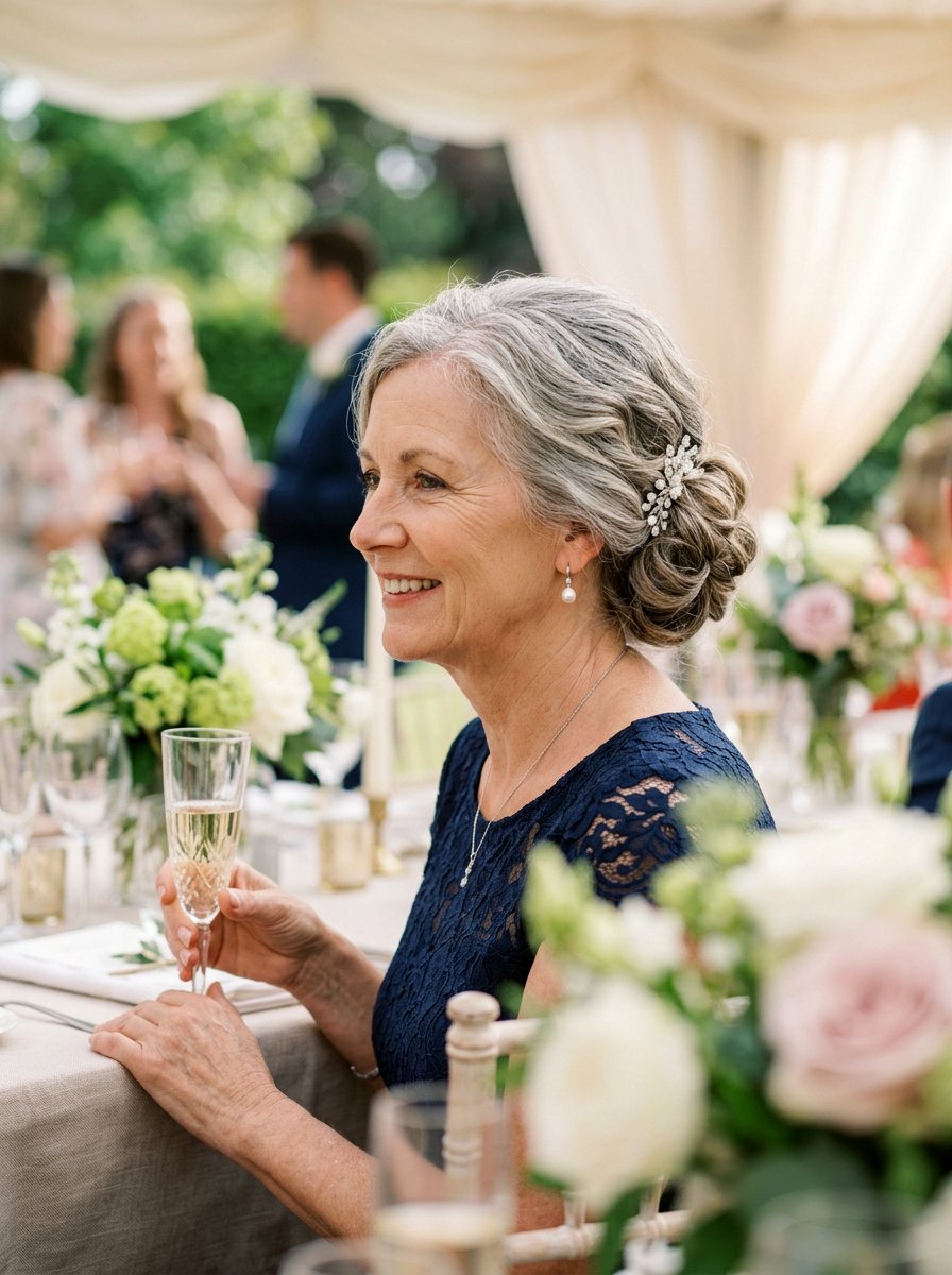 Elegant Updo For Wedding Guest - 20 short updo hairstyle for older women - 20 short updo hairstyle for older women