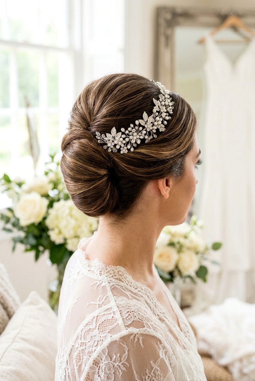 Elegant Wedding French Roll - 20 elegant french roll hairstyle - 20 elegant french roll hairstyle