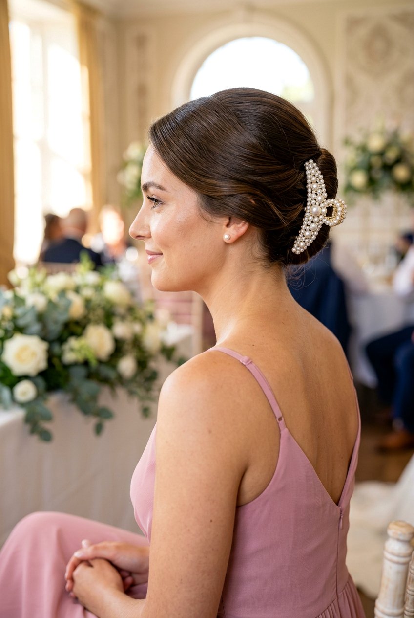 20 Elegant Claw Clip French Twist Hairstyle Ideas to Try