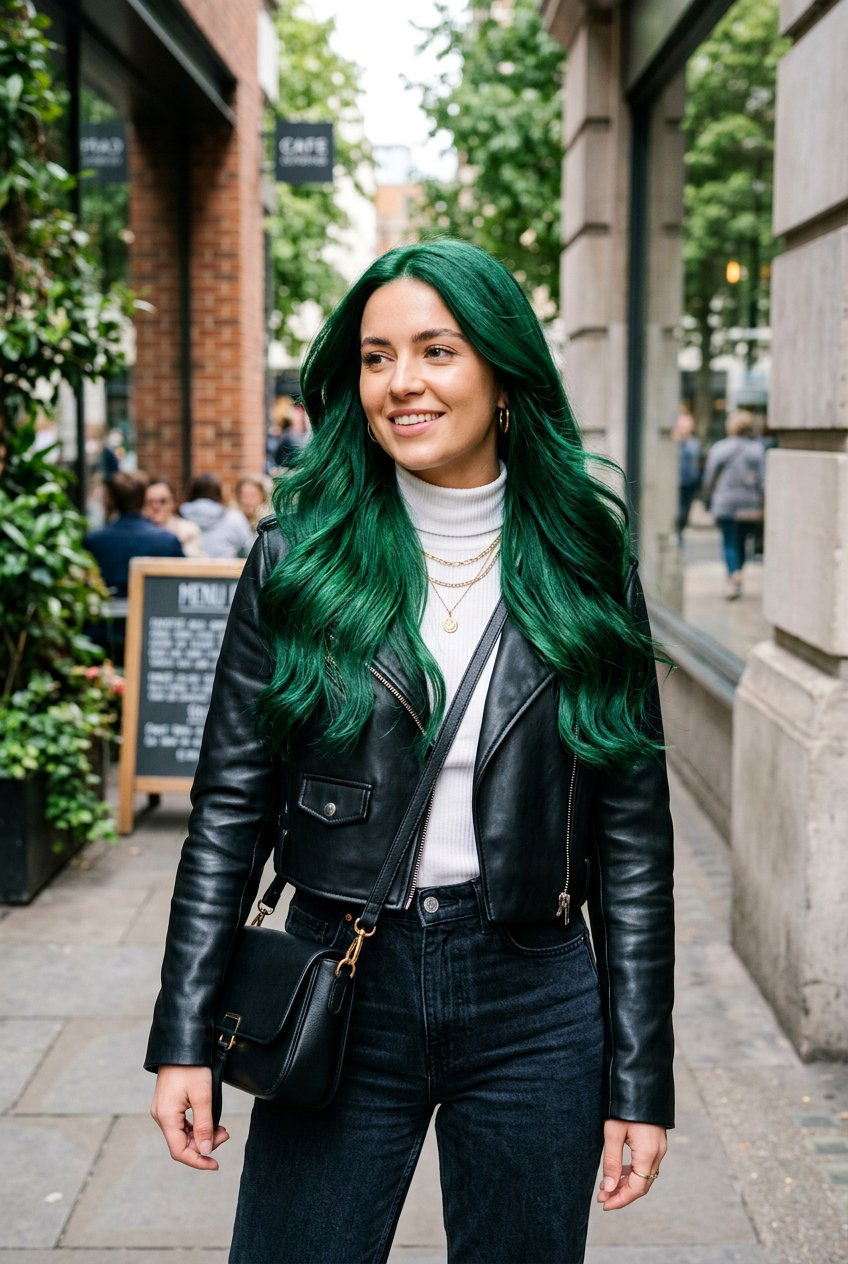Emerald Forest Green Hair Color - 20 forest green hair color - 20 forest green hair color