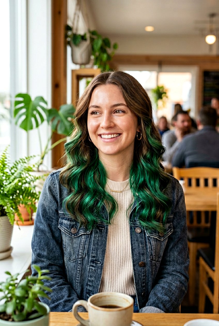 Emerald Peekaboo Hair Maintenance Tips - 20 emerald peekaboo hair - 20 emerald peekaboo hair