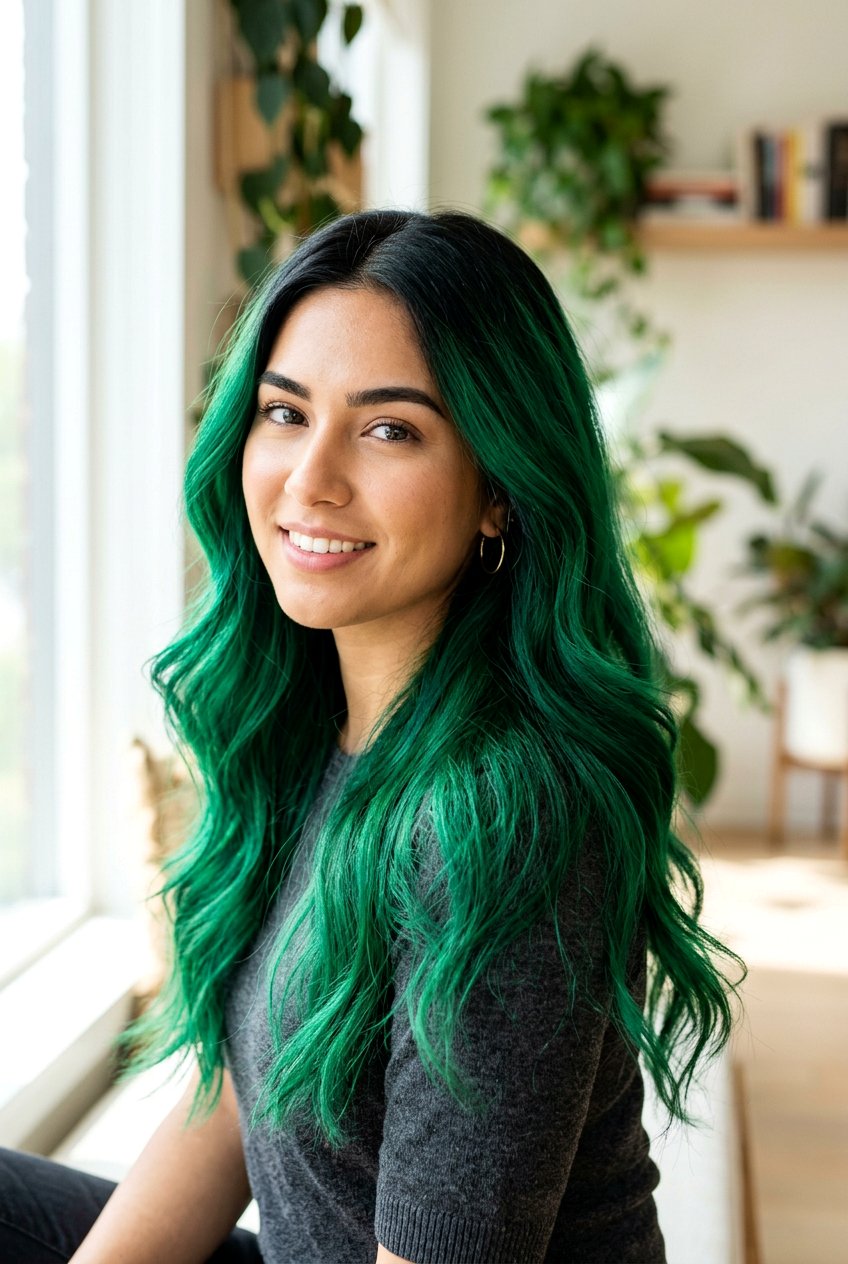 Emerald green ombre hair - 20 emerald green hair color - 20 emerald green hair color