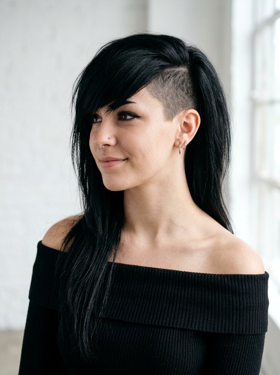 Emo Hair With Undercut - 20 emo haircut ideas for girls - 20 emo haircut ideas for girls