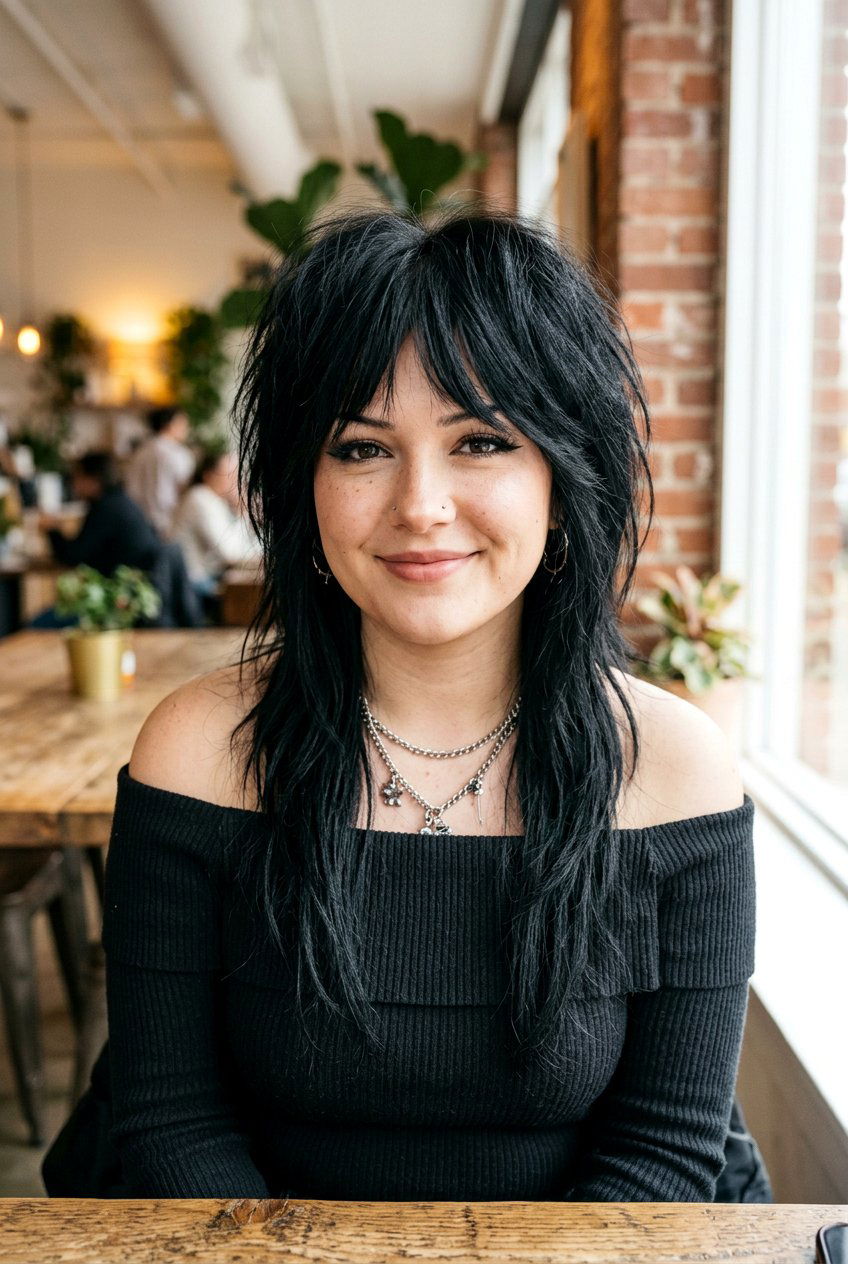 Emo Wolf Cut For Round Face - 20 emo wolf cut hairstyle - 20 emo wolf cut hairstyle