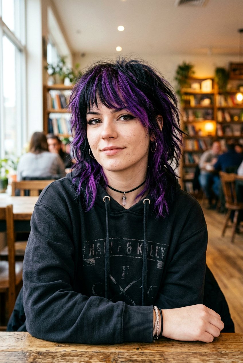 Emo Wolf Cut With Color - 20 emo wolf cut hairstyle - 20 emo wolf cut hairstyle