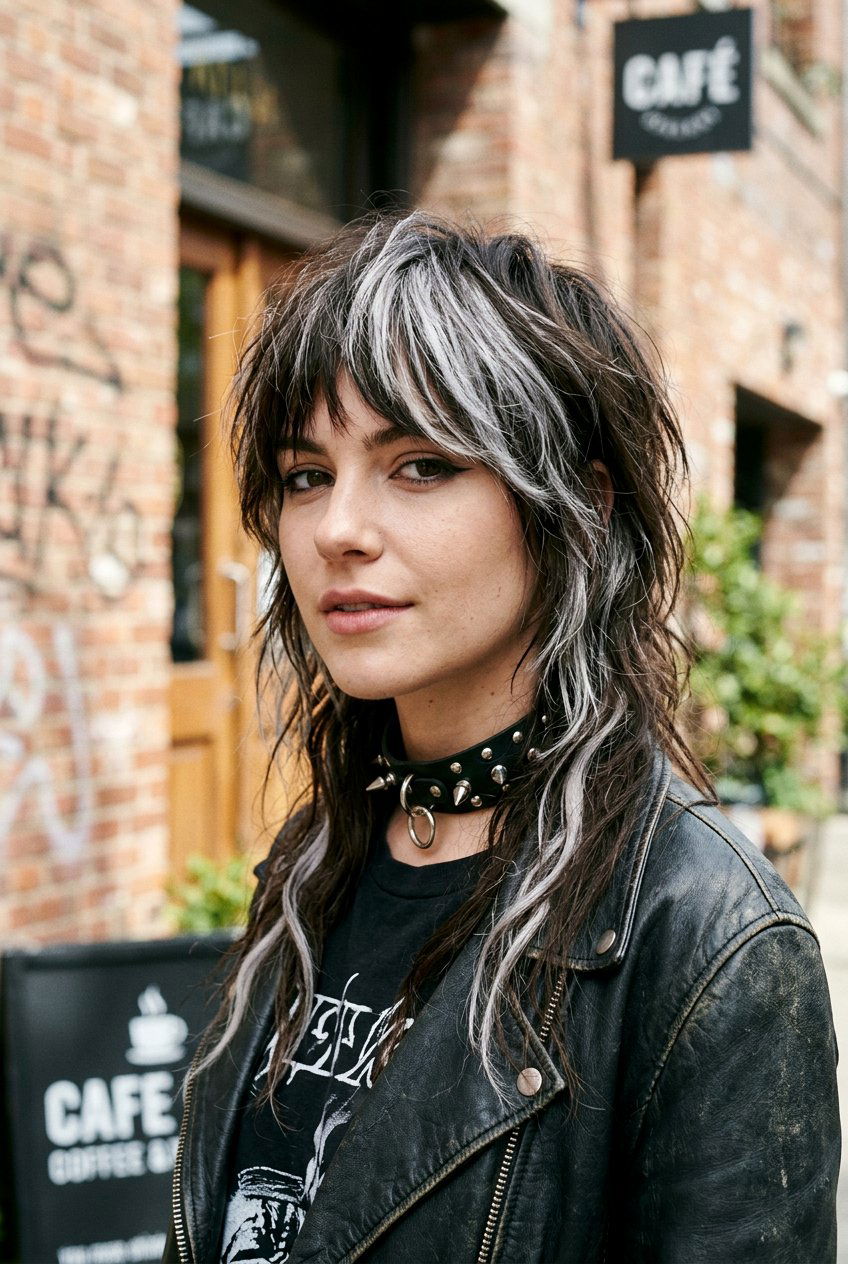 Emo Wolf Cut With Highlights - 20 emo wolf cut hairstyle - 20 emo wolf cut hairstyle