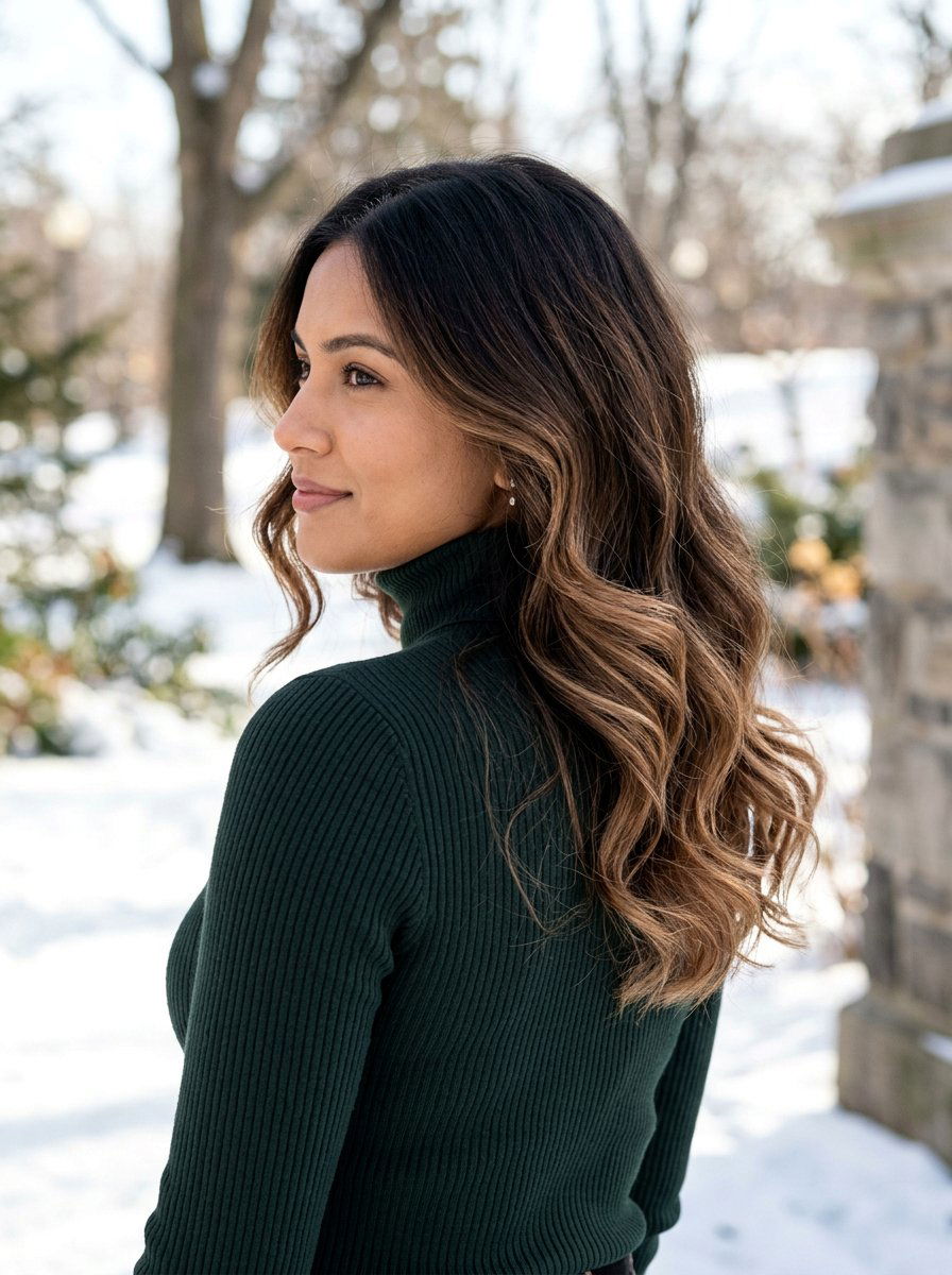 Espresso Balayage On Fine Hair - 20 winter espresso balayage hair - 20 winter espresso balayage hair