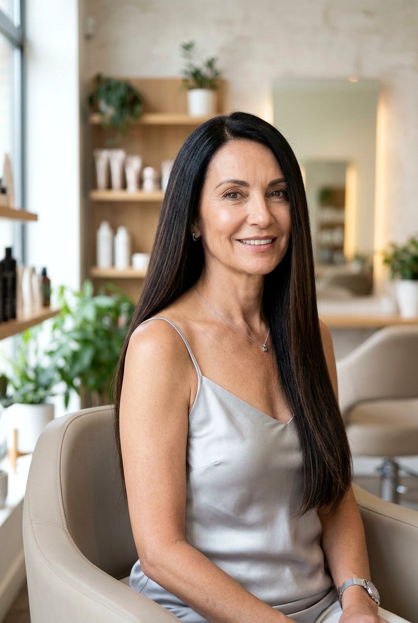 Espresso Balayage - 20 brunette balayage for women over 50 - 20 brunette balayage for women over 50