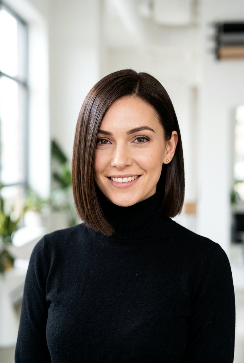 Espresso Brown Bob - 20 bob hair color ideas for brunettes - 20 bob hair color ideas for brunettes