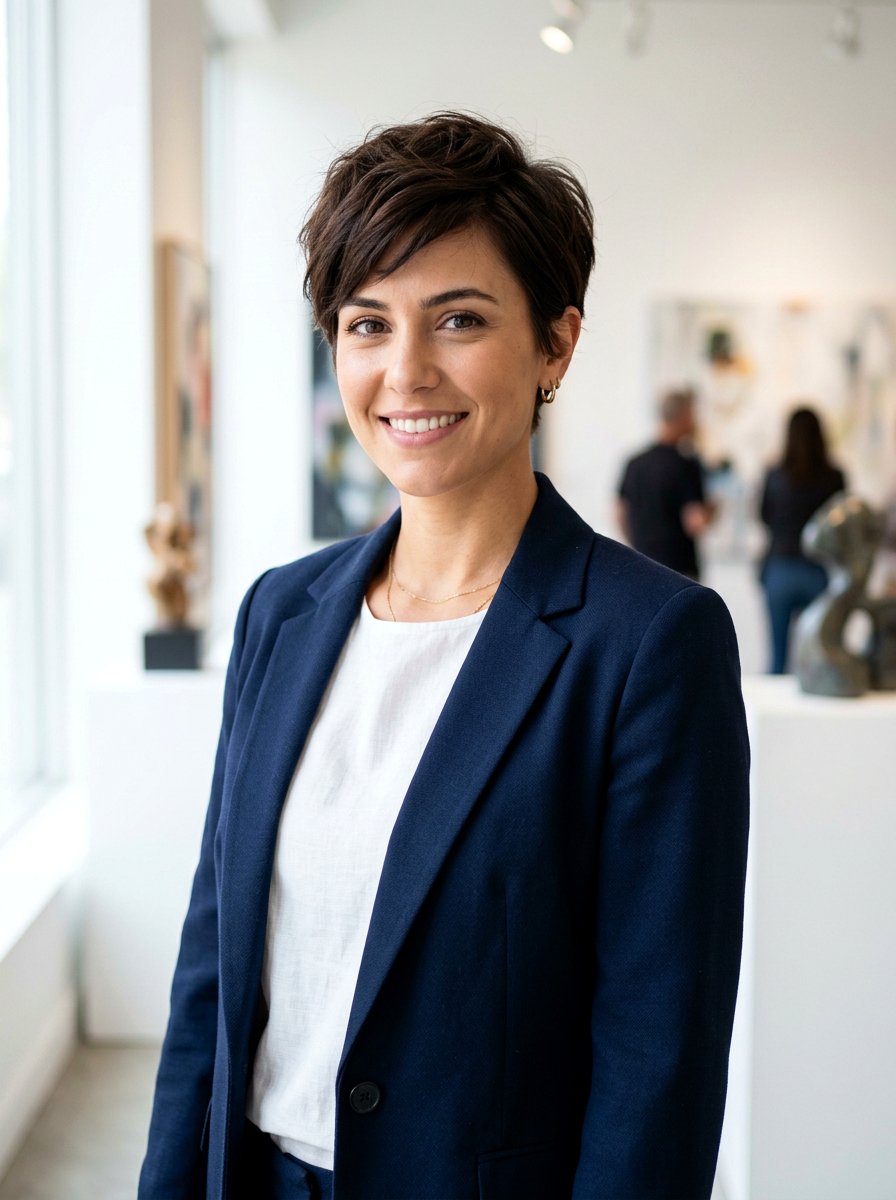 Espresso Brown Pixie Cut - 20 salon color ideas for pixie cuts - 20 salon color ideas for pixie cuts