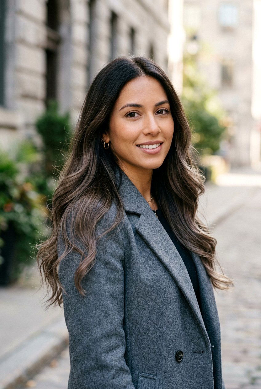 Espresso Brown Smoky Sombre - 20 cool espresso brown hair color - 20 cool espresso brown hair color