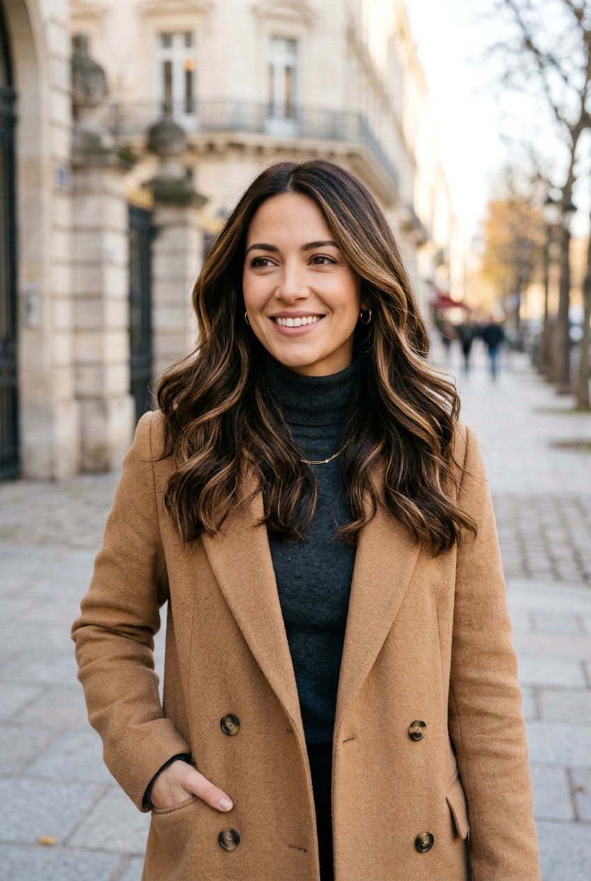 Espresso Brown With Caramel Highlights - 20 cool espresso brown hair color - 20 cool espresso brown hair color