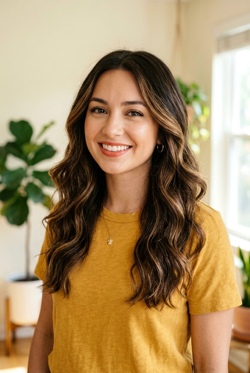 Espresso Brown With Honey Highlights - 20 cool espresso brown hair color - 20 cool espresso brown hair color