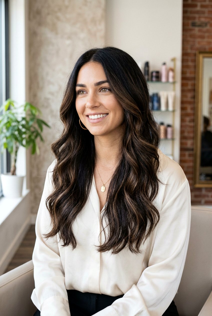 Espresso Brunette Balayage - 20 mature women brunette balayage ideas - 20 mature women brunette balayage ideas