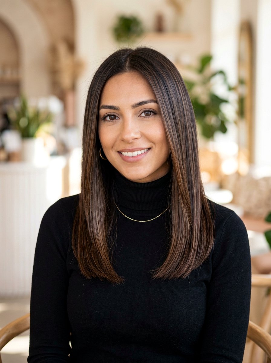 Espresso Brunette With Subtle Highlights - 20 trending hair color ideas for brunettes - 20 trending hair color ideas for brunettes